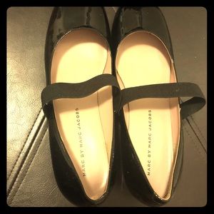 Marc Jacobs Black Patent Mary Janes